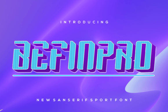 Befinpro: A Modern Display Font That Elevates Your Brand