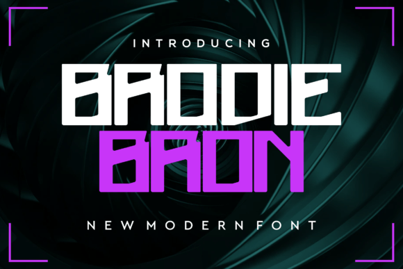 Brodie Bron: A Display Font That Elevates Real Small Business Branding