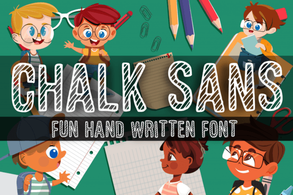 Chalk Sans: A Playful, Polished Display Font for Small Business Branding
