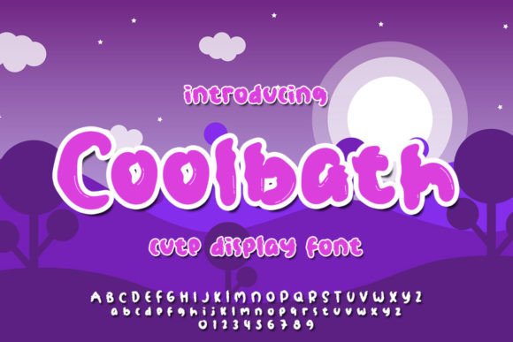 Coolbath: A Bold, Joyful Display Font for Scroll-Stopping Campaigns