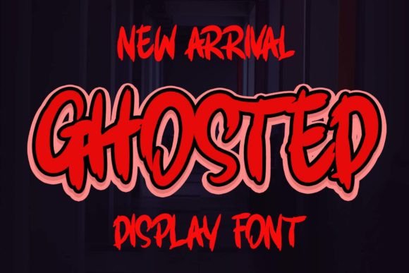 Ghosted: A Display Font That Leaves an Impression