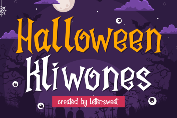 Halloween Kliwones: A Spooky Display Font That Actually Works