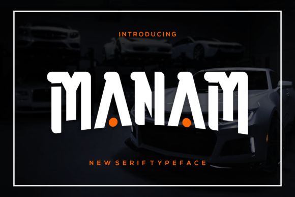 Manam: A Modern Display Font That Strengthens Your Brand
