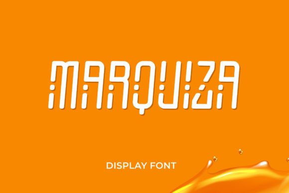 Marquiza: A Display Font That Cuts Through the Feed
