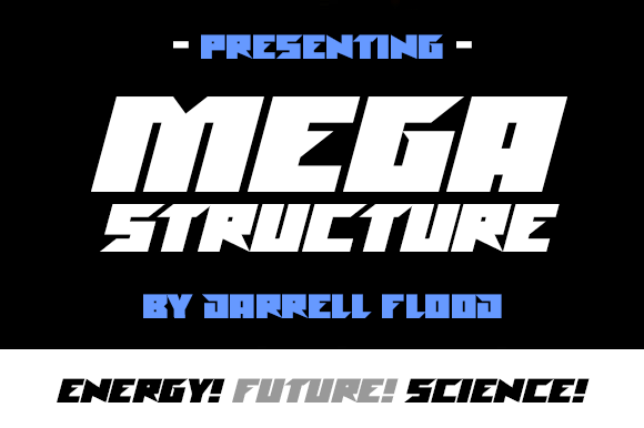 Megastructure: A Bold, Architectural Display Font