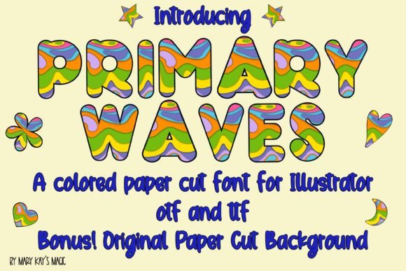 Primary Waves: A Display Font That Lifts Editorial Mood