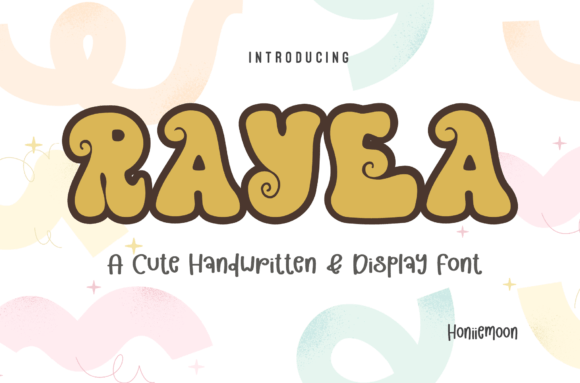 Ravea: A Playful Display Font That Builds Brand Recognition