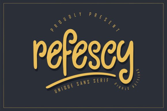 Refescy: A Display Font That Makes Your Campaigns Instantly Brighter