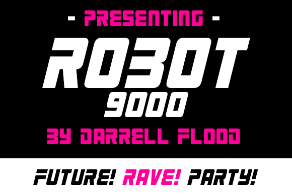 Robot 9000: A Futuristic Display Font for Digital Branding