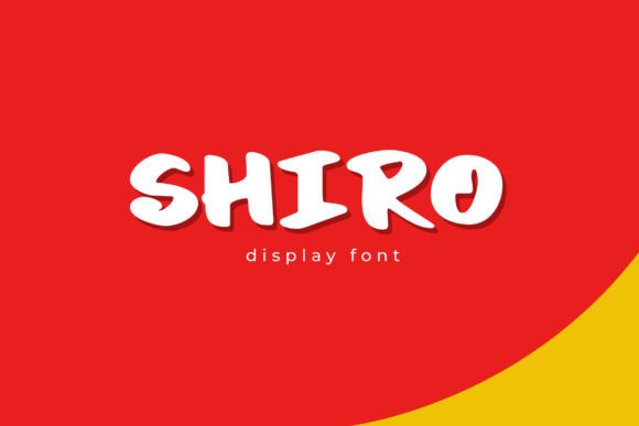 Shiro: A Handwritten Display Font That Feels Like a Signature