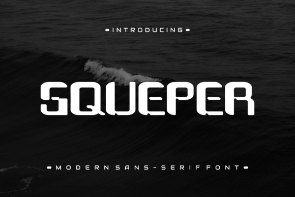 Squeper: A Modern Display Font for Scroll-Stopping Brand Content