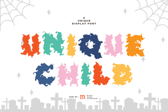 Unique Child: A Spooky Display Font That Commands Attention