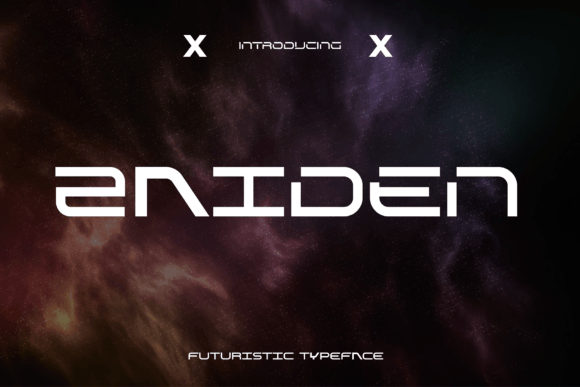 Zaiden: A Futuristic Display Font That Elevates Small Business Branding